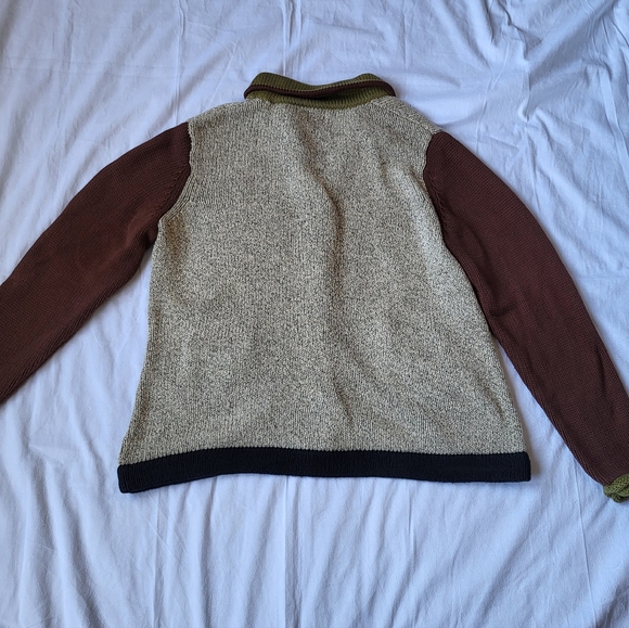 Vintage Clare By Icelandic Designs Knit Sweater Size XL Coastal Grandma Granny - Picture 3 of 10